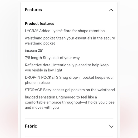 lululemon athletica Blue and Black Leggings - Picture 16 of 17